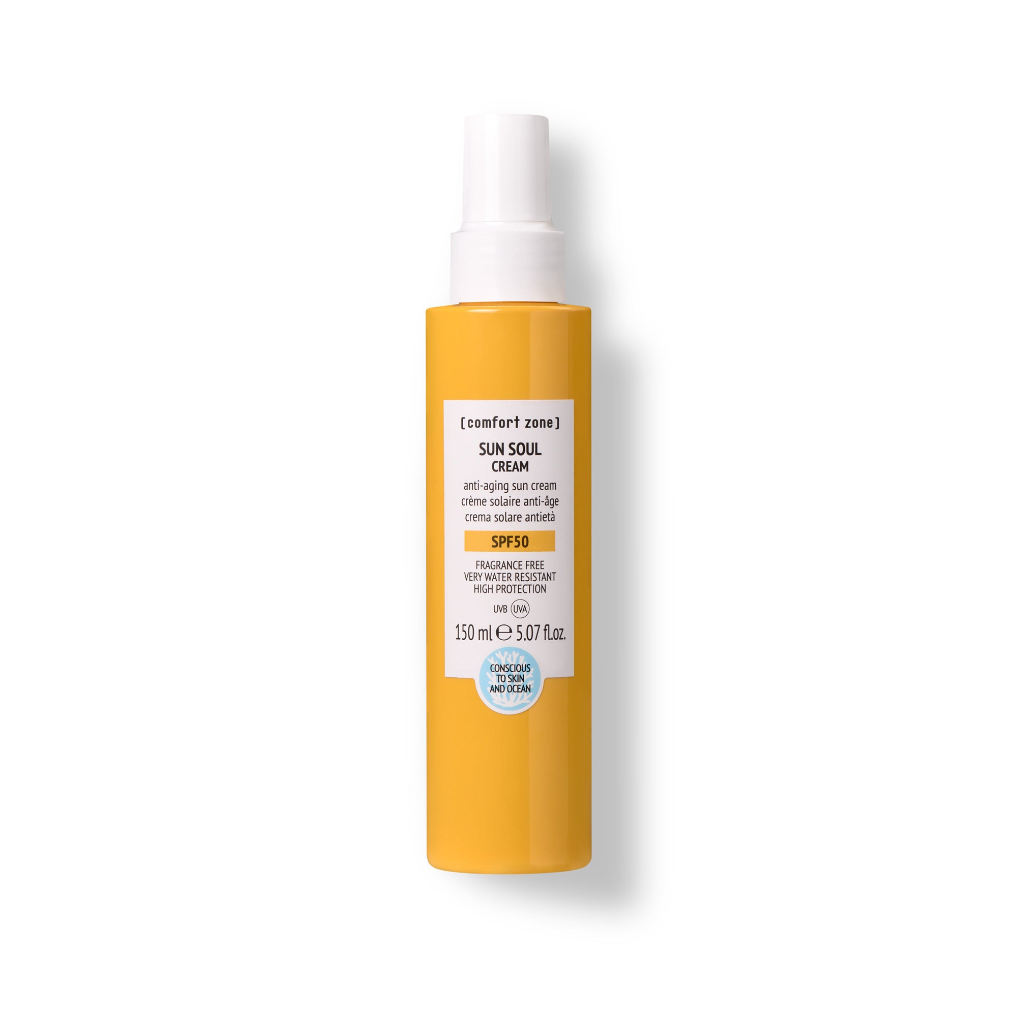 : SUN SOUL CREAM SPF50 Anti-Aging-Sonnencreme für den Körper - sehr wasserfest-
